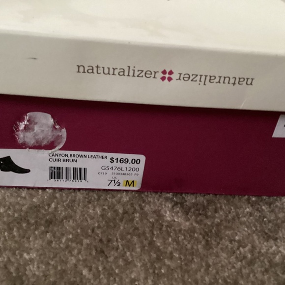 Naturalizer - Canyon Brown Leather short boot - Picture 6 of 6